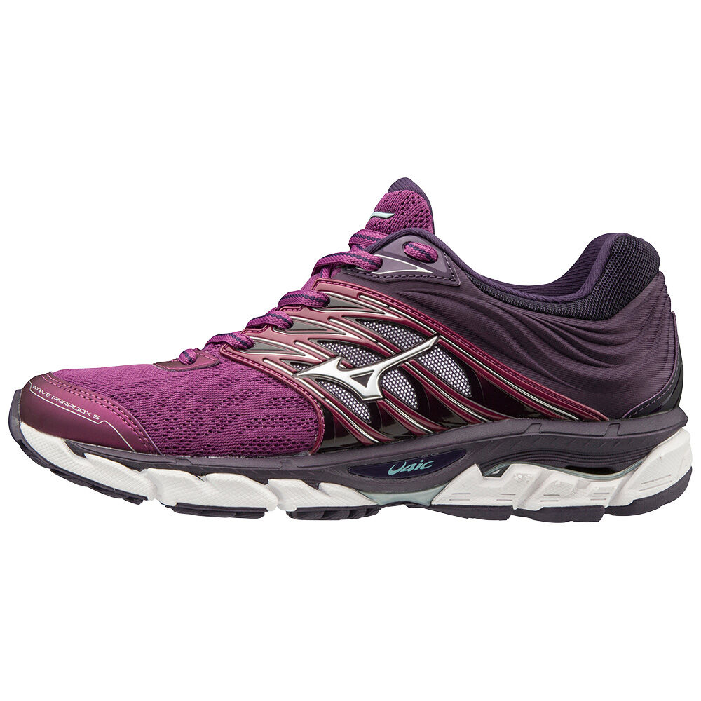 Damske Bezecke Topanky Mizuno WAVE PARADOX 5 Nachový/Strieborne Vypredaj UECO42768